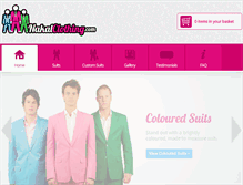 Tablet Screenshot of nakalclothing.com